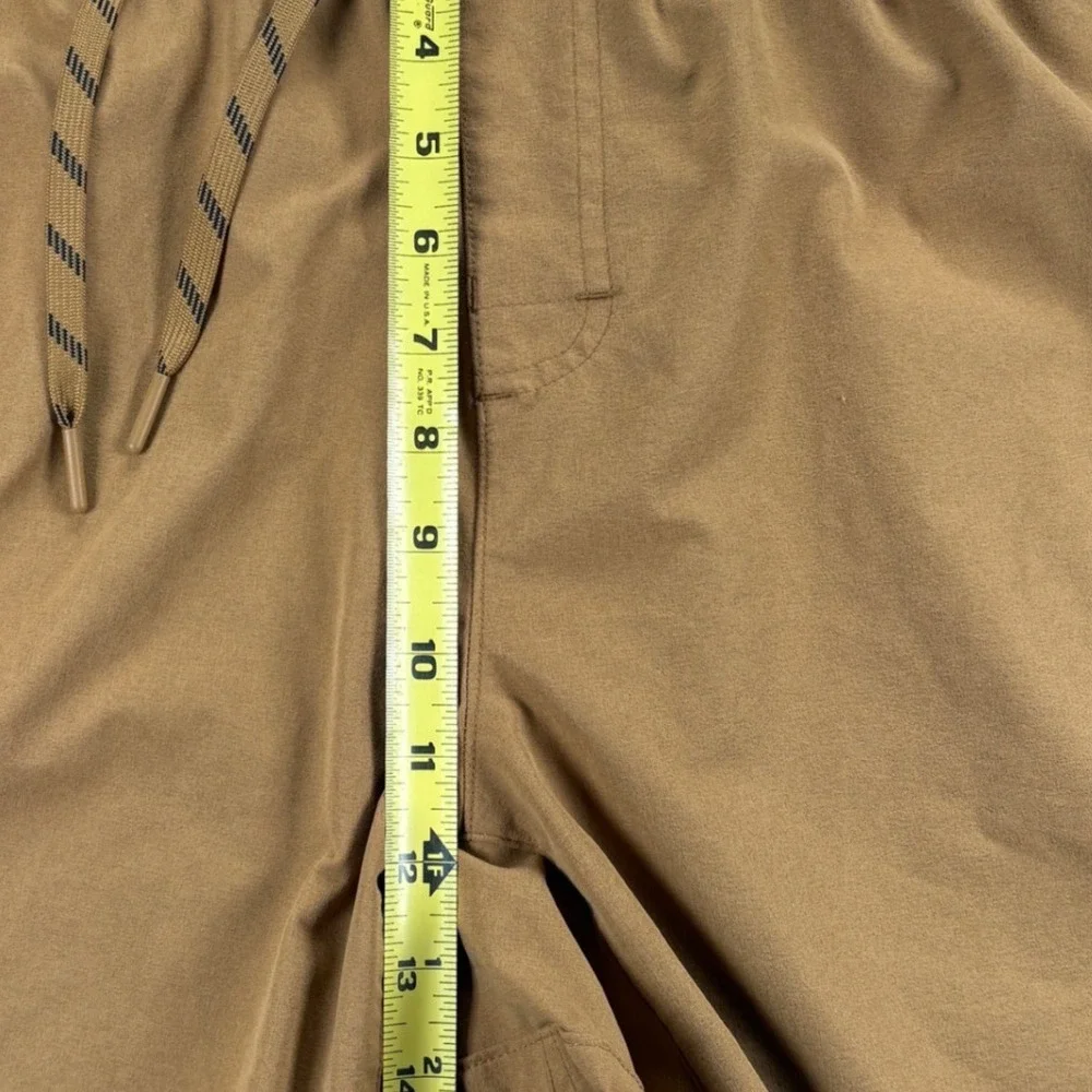 L.L.Bean Multisport Shorts Mens XXXL Brown 9" Inseam Active Hiking Travel Casual - Picture 11 of 13